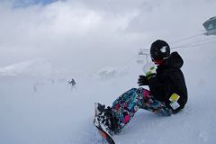 10 When The Wind Picks Up Visibility At Lookout Mountain Goes To Nothing At Banff Sunshine Ski Area